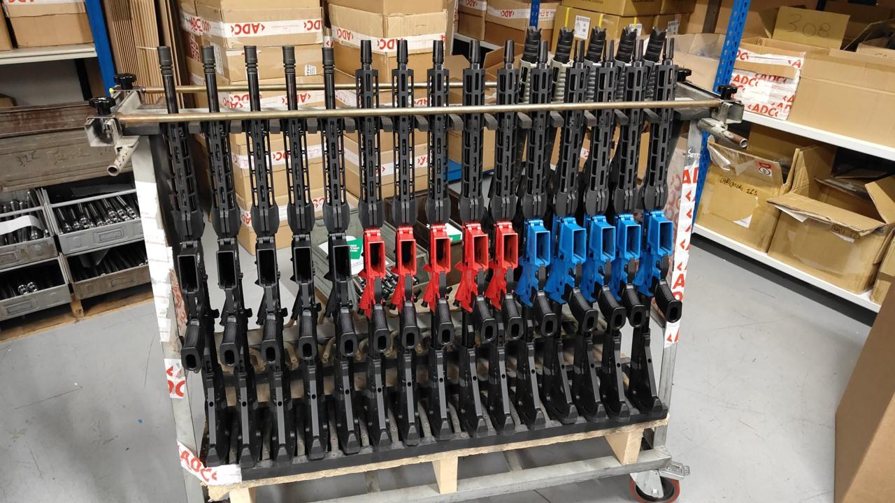 AR-15 Rifle Uppers – Custom Colored Variants